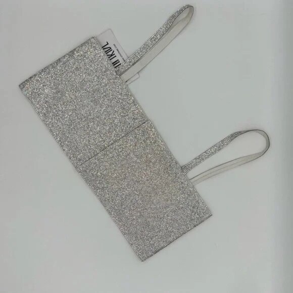 12th Tribe Shira Silver Rhinestone Crop Top - Picture 6 of 10